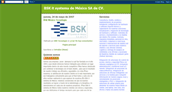 Desktop Screenshot of bskmexicotecnologia.blogspot.com