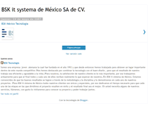 Tablet Screenshot of bskmexicotecnologia.blogspot.com