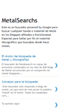 Mobile Screenshot of metalsearch.blogspot.com