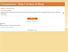 Tablet Screenshot of farmaceuticos-redefarmaciademinas.blogspot.com
