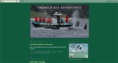 Desktop Screenshot of emeraldseaadventures.blogspot.com