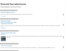 Tablet Screenshot of emeraldseaadventures.blogspot.com