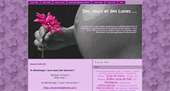 Desktop Screenshot of desjoursdeslunes.blogspot.com