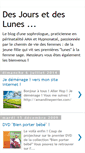 Mobile Screenshot of desjoursdeslunes.blogspot.com