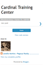 Mobile Screenshot of cardinaltrainingcenter.blogspot.com