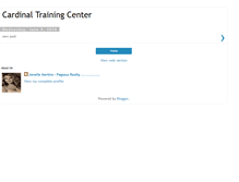 Tablet Screenshot of cardinaltrainingcenter.blogspot.com
