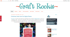 Desktop Screenshot of craftrookie.blogspot.com