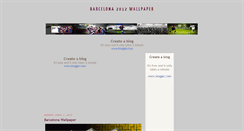 Desktop Screenshot of barcelona2012wallpaper.blogspot.com