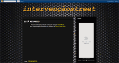 Desktop Screenshot of intervencaostreet.blogspot.com