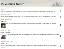 Tablet Screenshot of jointhejohnsonsjourney.blogspot.com