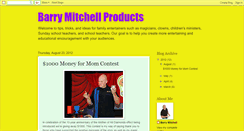 Desktop Screenshot of barrymitchellproducts.blogspot.com