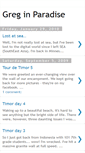 Mobile Screenshot of greginparadise.blogspot.com