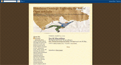 Desktop Screenshot of himalayancrossing.blogspot.com