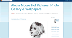 Desktop Screenshot of hotaleciamoorepics.blogspot.com