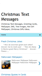 Mobile Screenshot of christmastextmessages.blogspot.com