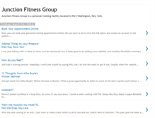 Tablet Screenshot of junctionfitnessgroup.blogspot.com