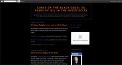 Desktop Screenshot of curseoftheblackgold.blogspot.com