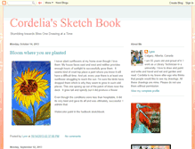 Tablet Screenshot of cordeliasartplace.blogspot.com