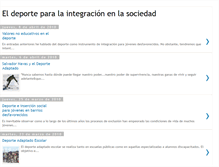 Tablet Screenshot of deporteysociedad-abeja.blogspot.com