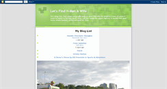 Desktop Screenshot of hmanwifesearch.blogspot.com