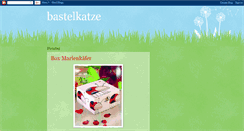 Desktop Screenshot of bastelkatzeswelt.blogspot.com