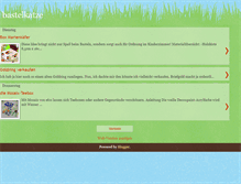Tablet Screenshot of bastelkatzeswelt.blogspot.com