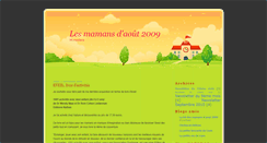 Desktop Screenshot of mamansdaout2009.blogspot.com