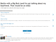 Tablet Screenshot of battlewithabigbutt.blogspot.com