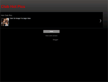 Tablet Screenshot of club-hot-girls.blogspot.com