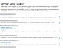 Tablet Screenshot of commonsensepunditry.blogspot.com