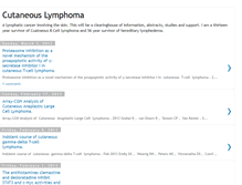 Tablet Screenshot of cutaneouslymphoma.blogspot.com