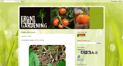 Desktop Screenshot of frontporchgardening.blogspot.com