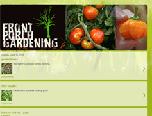 Tablet Screenshot of frontporchgardening.blogspot.com