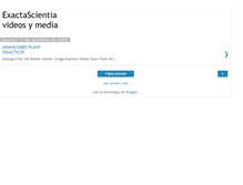 Tablet Screenshot of exactascientia-videosymedia.blogspot.com