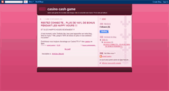 Desktop Screenshot of casino-cashgames.blogspot.com