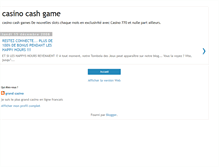 Tablet Screenshot of casino-cashgames.blogspot.com