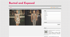 Desktop Screenshot of bustedandexposed.blogspot.com