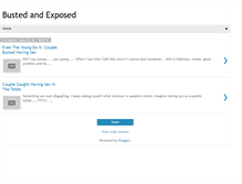 Tablet Screenshot of bustedandexposed.blogspot.com