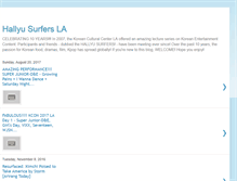Tablet Screenshot of hallyusurfersla.blogspot.com