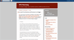 Desktop Screenshot of iipmwatch.blogspot.com