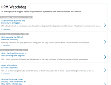 Tablet Screenshot of iipmwatch.blogspot.com