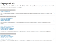 Tablet Screenshot of empregovicedo.blogspot.com