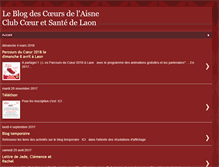 Tablet Screenshot of coeurs02.blogspot.com