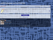 Tablet Screenshot of enredandoseconlapoesia.blogspot.com