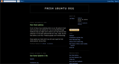 Desktop Screenshot of freshubuntu-oggg.blogspot.com