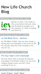 Mobile Screenshot of newlifechurch-blog.blogspot.com