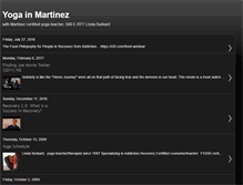 Tablet Screenshot of lindaburkardyoga.blogspot.com