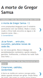 Mobile Screenshot of amortedegregorsamsa.blogspot.com