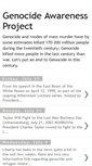 Mobile Screenshot of genocideawarenessproject.blogspot.com