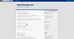Desktop Screenshot of aikido-montmagny.blogspot.com